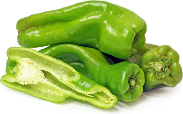 Italian sweet peppers green and turning 1 lb